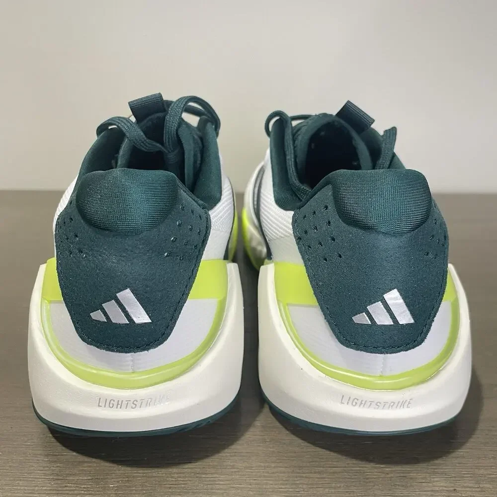 Adidas Mens Size 8.5 Tennis Shoes NEW Adizero Ubersonic 5 JQ2714 Green White